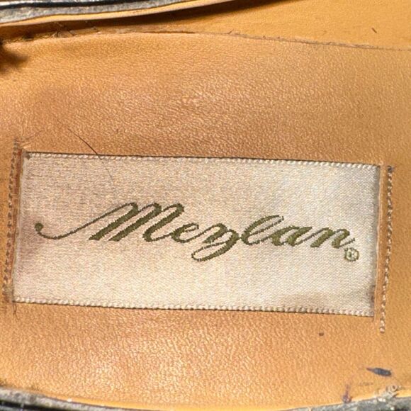 Mezlan Piazza Oxfords Men\'s Size 7.5 M Black Leather Lace Up Dress Shoes main image 9